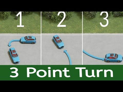 Three point turn driving test || 3 point turn || how to do a three point turn in singapore.