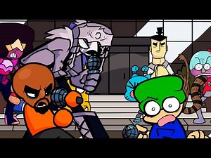 Roasting on a spamming mod (FNF Roasted but Matt, Ruv and Bambi sing it)