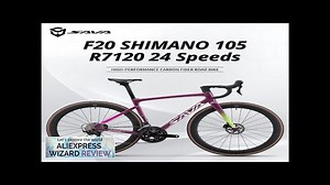 SAVA 2024 F20 Carbon Road Bike Carbon Complete Bike SHIMANO 105 R7120 Review