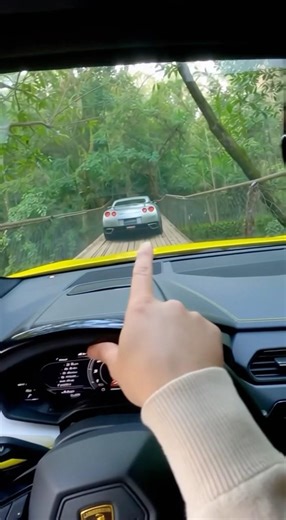 POV Lamborghini Urus Jungle Road
