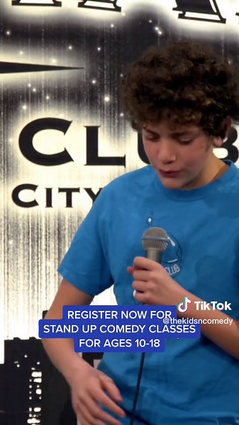 Winter Stand Up Comedy Classes for Kids Ages 10-18