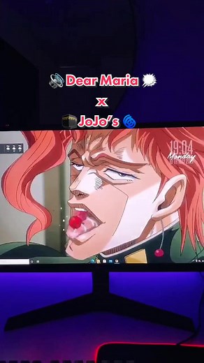 Reply to @maroiprahem0 Which anime op should I do next? 😑 #fyp #dearmaria #anime #jojosbizarreadventure #trend