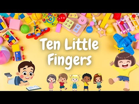 Ten Little Fingers Ten Little Toes Poem | Nursery Rhymes For Babies | Poems For Kids In English