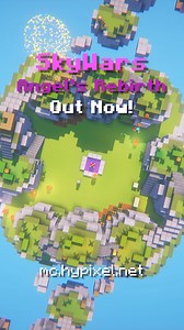 30K views · 16 reactions | The SkyWars: Angel's Rebirth update is HERE! Featuring a NEW gamemode: Mini SkyWars, new maps, revamped prestiges, and MORE! #minecraft #hypixel #skywars #hypixelskywars | Hypixel Server Network for Minecraft | Facebook