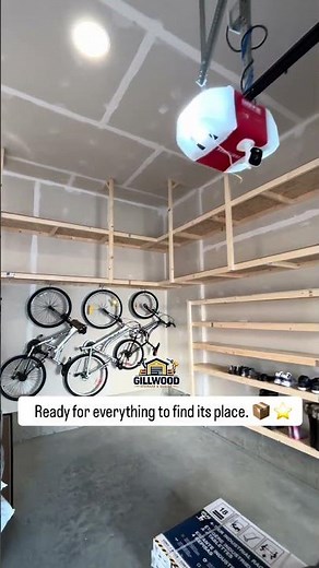 Custom Garage Shelving Built for This Space 🔨