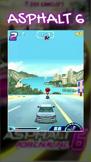 Asphalt 6 Adrenaline MOBILE JAVA GAMES GAMEPLAY GAMELOFT | NOKIA SONY ERICSSON | Nostalgia Old Games