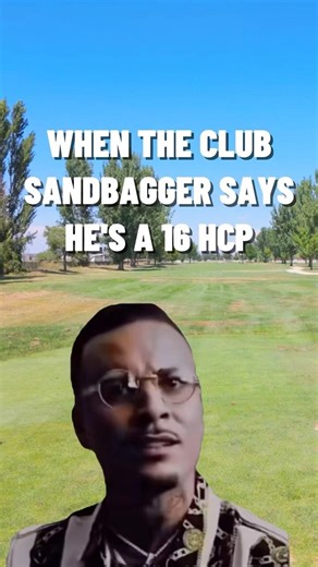 Every Golf Group Has A Sandbagger 🧢 #shorts