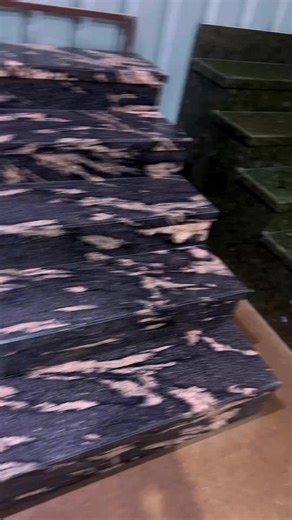 #stairs #kattarsanatani #Alaskapink #quartzcountertops #stairsdesign | Granite Alaska Stone Master