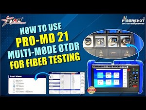 MultiMode MD21 OTDR – Step-by-Step Guide on How to Use | Best OTDR for Fiber Testing