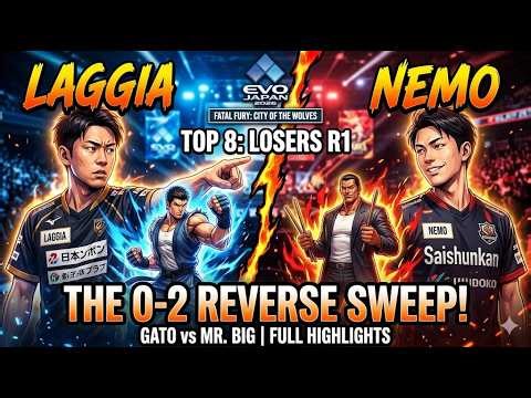 FF COTW | LAGGIA (GATO) VS NENO (MR BIG) | Evo Japan 2026 | Round: Losers Round 1 (Top 8)