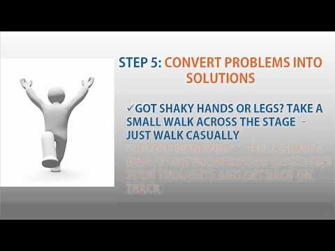 How to Overcome Stage Fright - 6 Easy Steps