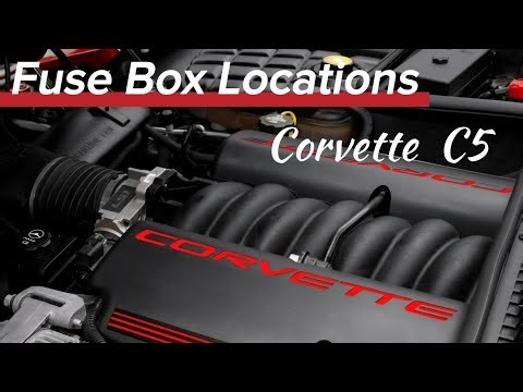 FUSE BOX LOCATIONS Corvette C5