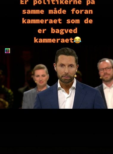 Så fik vi startet den sidste partilederdebat😂 #folketing #drtv #larsløkke