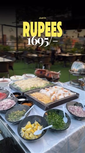 Our Iftar Dinner Buffet at Chai N The Sky — featuring 30 delicious dishes for just Rs.1695/- From traditional favorites to crowd-pleasing delights, it’s the perfect way to break your fast with family, friends, and colleagues under the open sky. 🍽️ Buffet Timings: ⏰ 6 PM – 8:30 PM 📞 For reservations & details: 021-38402050 | 0336-7363363 For buffet reservations and details, please call between 4 PM and 1 AM. Note: Cold drinks and water are not included in the buffet price. Special arrangements 