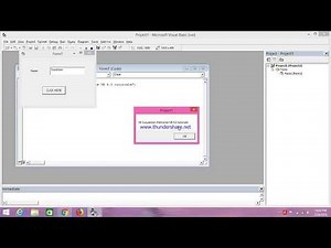 VB 6.0 Example 5 (MsgBox)