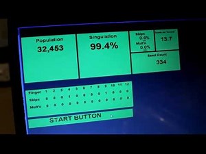 Corn Planter Seed Meter Test Stand