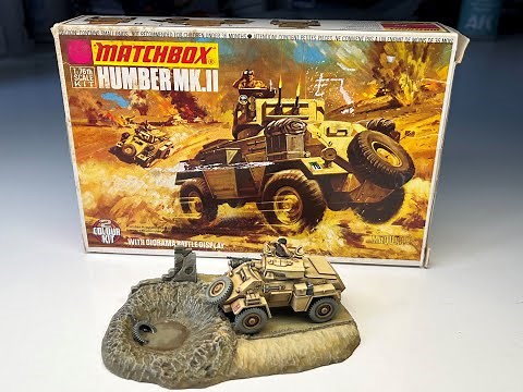Matchbox Humber MkII in 1/76 scale. My first build video!!