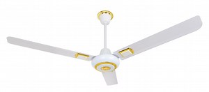 [Hot Item] Horseshoe Shaped Machine Head Gold Decorative Ceiling Fan