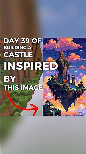 Day 39 of building a castle🏰 #minecraft #minecraftbuilding