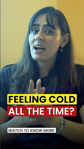 Feeling Cold All the Time? Your Diet Might Be the Culprit #Health #Science #FYP