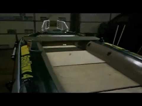 DIY Intex Seahawk 4 Inflatable Custom Bass Boat mod
