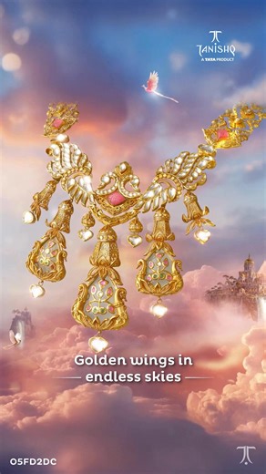 Experience magic sculpted in gold. Tanishq’s Mriganka collection is handcrafted to bring alive the realms of imagination. | Tanishq
