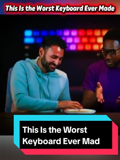 This Is the Worst Keyboard Ever Made #TechFail #KeyboardReview #TechHumor #techvideo #usa