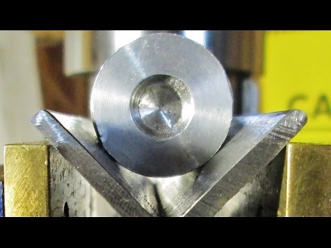 Homemade Vee Block for Drill Press