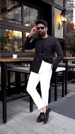 The PERFECT Black Blazer Outfit for Men in 2026 🔥 #mensfashion #summerfashion #cloudstyle