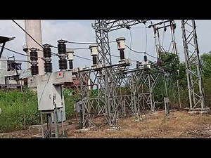 11KV to 33KV Switch Yard explained with Surge Arrestor, Circuit breaker, Electrical Engineering