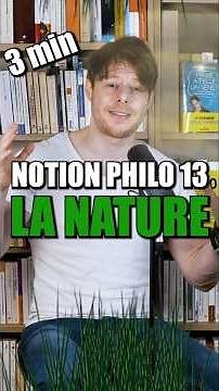CONCEPT 13: NATURE #philosophy #essay #baccalaureate