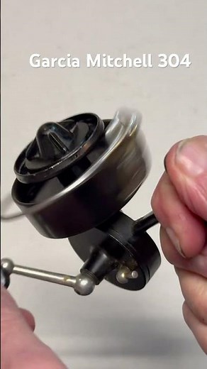 Garcia Mitchell 304 fishing reel for the day #fishing #fishingequipment #freshwaterfishing