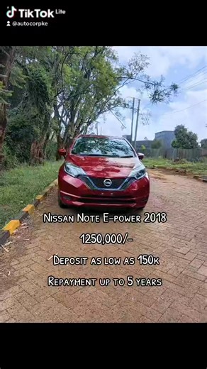 -𝗡𝗜𝗦𝗦𝗔𝗡 𝗡𝗢𝗧𝗘 𝗘-𝗣𝗢𝗪𝗘𝗥 𝟮𝟬𝟭𝟴 -𝗙𝗥𝗘𝗦𝗛 𝗜𝗠𝗣𝗢𝗥𝗧 -Mileage: 66,000 km -In Mint Condition -Packed with all imaginable features 💰 1,250,000/- If you are sensitive about your fuel budget, Nissan Note E-power is absolutely the best choice you can make, achieving a consumption of as high as 34 km/l. Get this freshly imported unit at the best price in town. The car has only clocked 66,000 km, ensuring superb e-power battery health and many years of trouble-free service. Financing