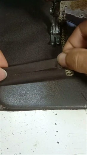 This is a simple way to sew the hem of a shirt sleeve so the results are neat. #sewing
