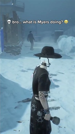 💀 Why Is MYERS Moonwalking?! 😭 #dbd