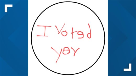 Michiganders have a revamped 'I Voted' sticker this year, see the winning designs
