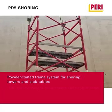 The PD 5 Shoring System offers sophistication to traditional 10k...