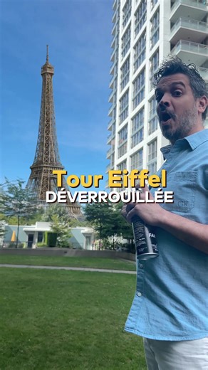 Transformation incroyable de la Tour Eiffel en vidéo