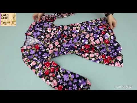 Practical Clothing with Türkiye's National Fabric! Cutting and Sewing