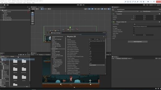 记录 unity中2d相机的设置