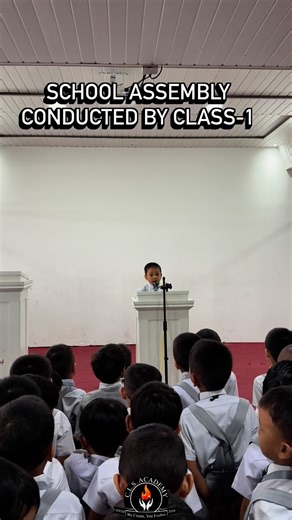CLS ACADEMY on Instagram: "Junior section school assembly conducted by Class-1 #clsacademy"