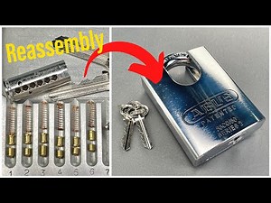 [1349] Reassembling the Abus “Rock” Padlock (83CS/80)