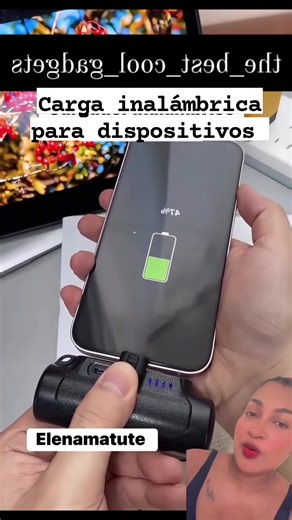 1.2M views · 7.2K reactions | Carga inalámbrica para celulares #relsfypシ #NUEVO #parati #tendencia #hogar #fyp | Elena Matute | Facebook