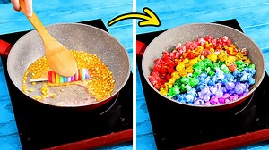 79K views · 219 reactions | Time-saving cooking hacks: rainbow cake and snack recipes   | 5-Minute Crafts Family | Facebook