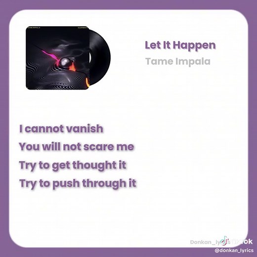 Let It Happen by Tame Impala Music Video