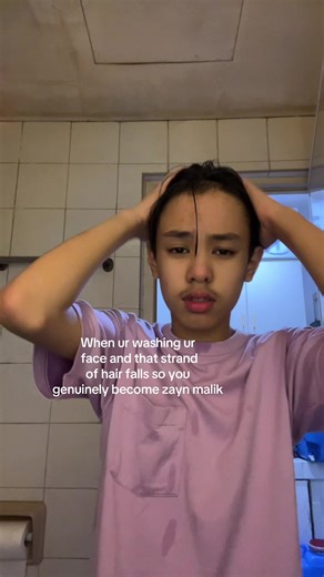 Transforming into Zayn Malik While Washing Your Face