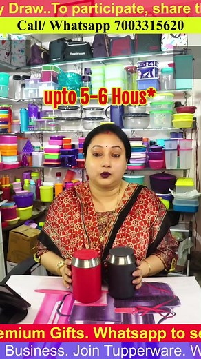 2.3K views · 60 reactions | Sip, sip, hooray!  This Tupperware desk mug is the perfect way to keep your favorite beverage Hot for 5-6 hours close at hand while you work. With its spill-proof design, you can focus on your tasks without worrying about any spills. Plus, it's so stylish!  whatsapp 7003315620 #Tupperware #DeskMug #SpillProof #WorkFromHome #OfficeEssentials | Tuppindiamanager- Antara | Facebook