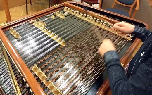 世界民族乐器之（一百三十四）--钦巴隆（Cimbalom）|欧洲 | 匈牙利大扬琴 |吉普赛