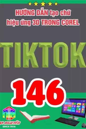 Tutorial on creating 3D text effects in Corel #trending #youtubetrends