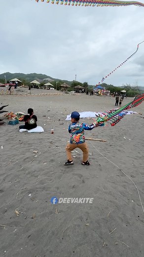 102K views · 722 reactions | Little jockey riding a mini dragon | Deeva Kite | Facebook